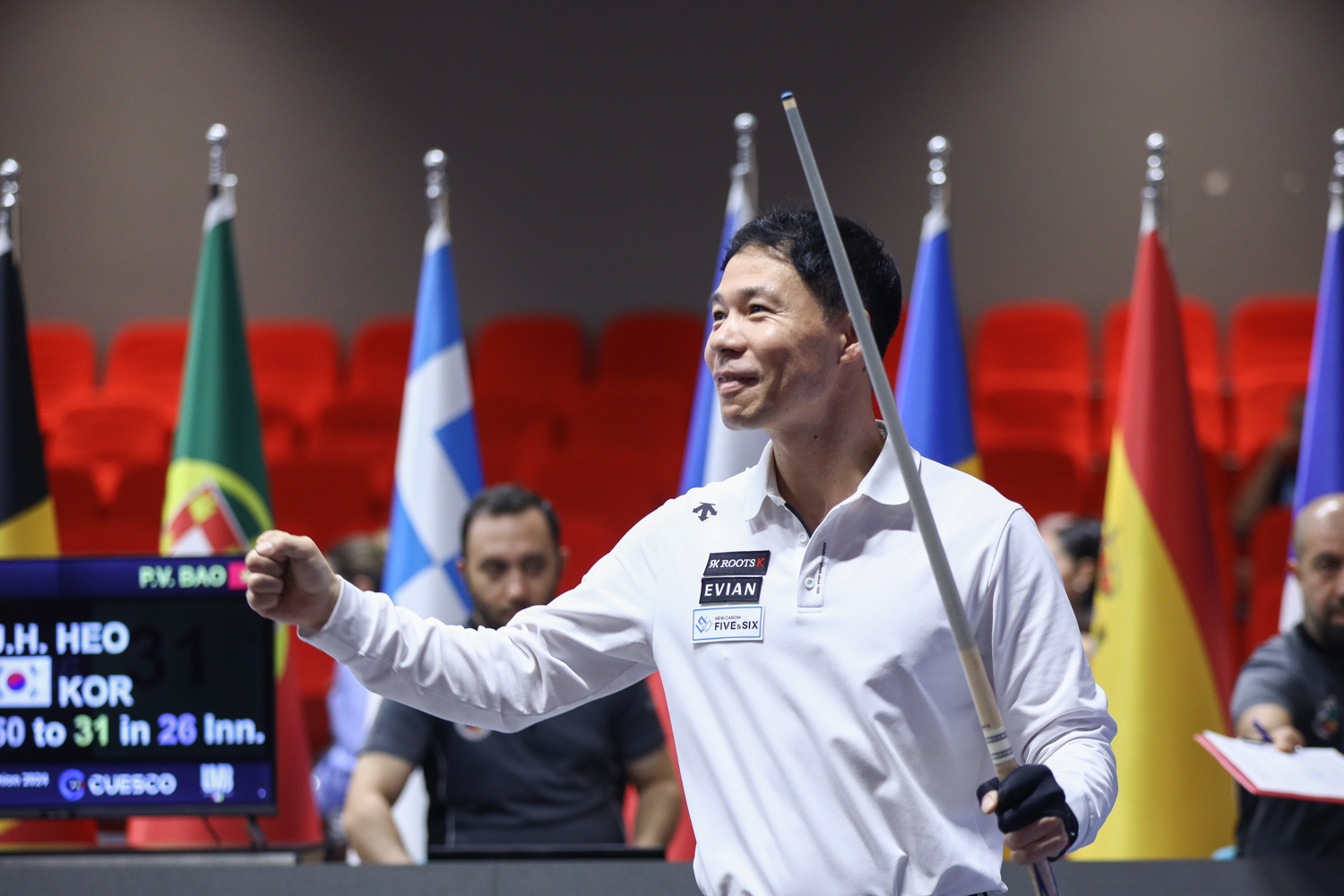 Jung Han Heo wint Aziatische finale in World Cup | KNBB